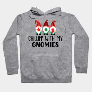 Cheeky Christmas Gnomes V Hoodie